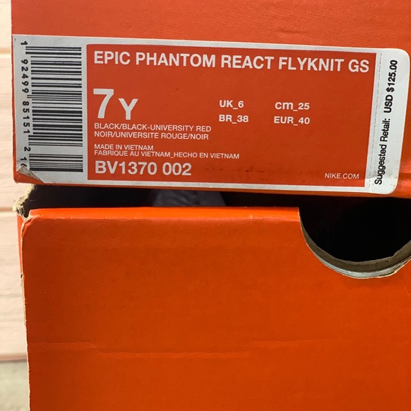 Nike Phantom React Flyknit (GS) - Picture 8 of 8